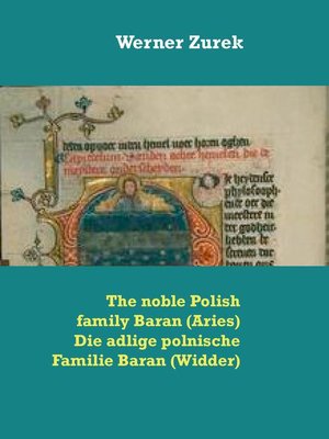 cover image of The noble Polish family Baran (Aries) Die adlige polnische Familie Baran (Widder)